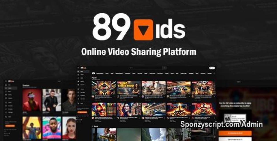 🚀 Build your own online video sharing platform with 89vids script more info https://miguelvasquez.net/product/19/89vids-online-video-sharing-platform